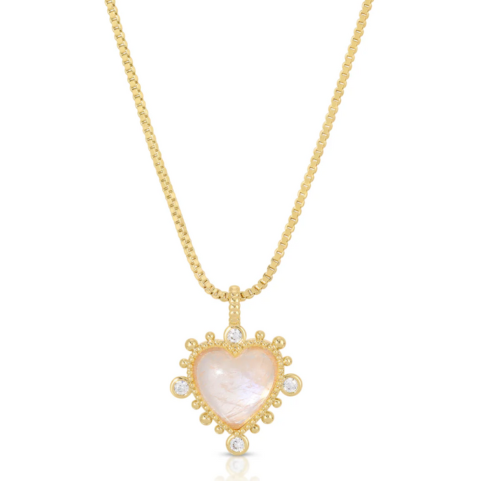 Heavenly Heavenly Necklace- Moonstone