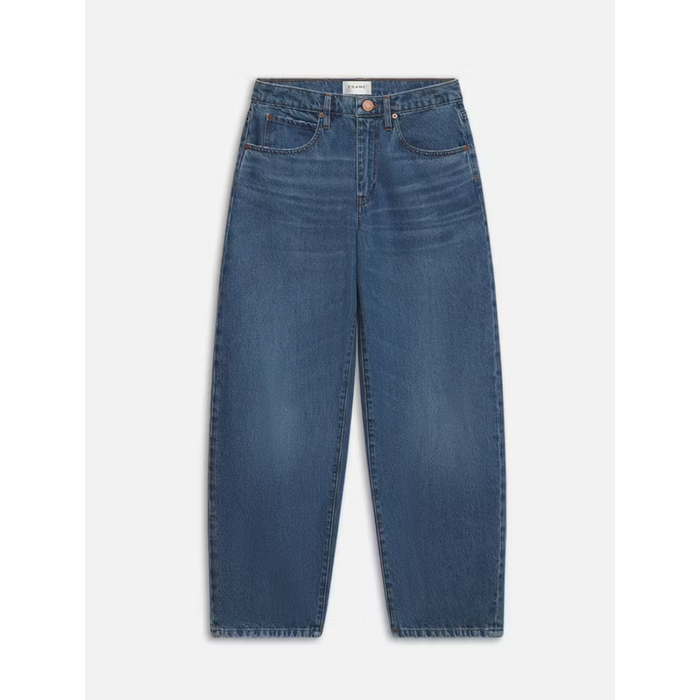 Low Slung Barrel Jeans