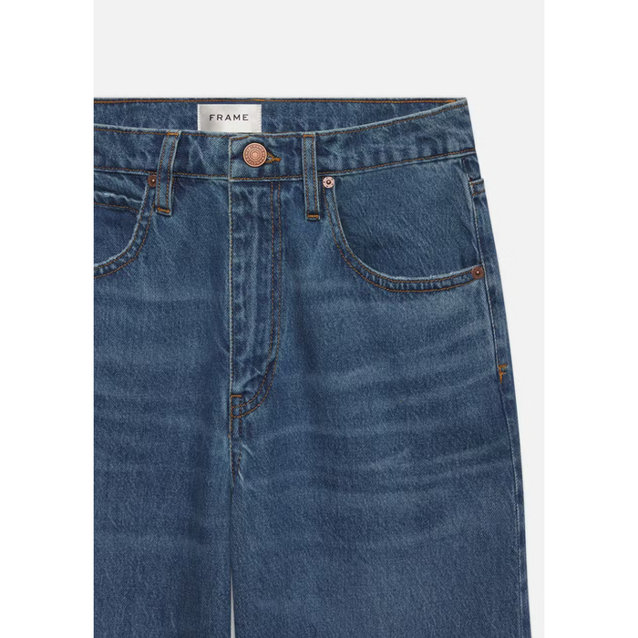 Low Slung Barrel Jeans