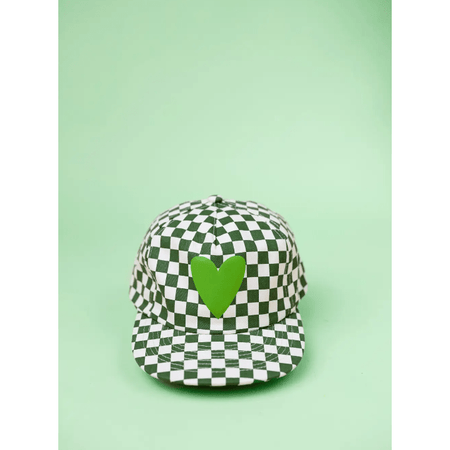 Ascot + Hart Good Luck Checkered Hat Green + Checkered Hats Parts and Labour Hood River Oregon Clothing Store