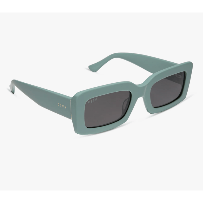 DIFF Eyewear Indy Sunglasses Steel Teal + Grey Polarized Accessories Parts and Labour Hood River Oregon Clothing Store