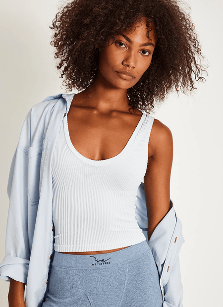 Free People Clean Slate Seamless Tank Shirts & Tops Parts and Labour Hood River Oregon Clothing Store