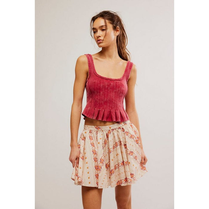 Free People Gaia Printed Skirt Bottoms Parts and Labour Hood River Oregon Clothing Store