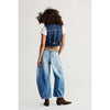 Free People Good Luck Mid-Rise Barrel Jeans Denim Parts and Labour Hood River Oregon Clothing Store