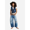 Free People Good Luck Mid-Rise Barrel Jeans Denim Parts and Labour Hood River Oregon Clothing Store