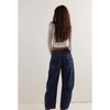 Free People Good Luck Mid-Rise Barrel Jeans Denim Parts and Labour Hood River Oregon Clothing Store