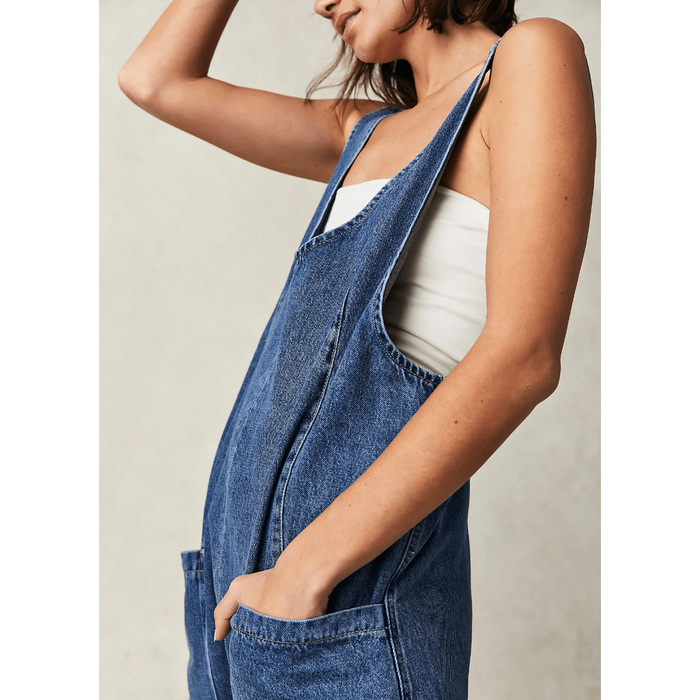 Free People High Roller Railroad Jumpsuit Dresses & Jumpsuits Parts and Labour Hood River Oregon Clothing Store
