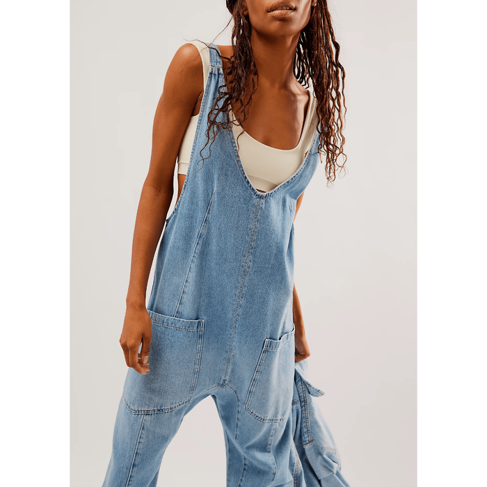 Free People High Roller Railroad Jumpsuit Dresses & Jumpsuits Parts and Labour Hood River Oregon Clothing Store