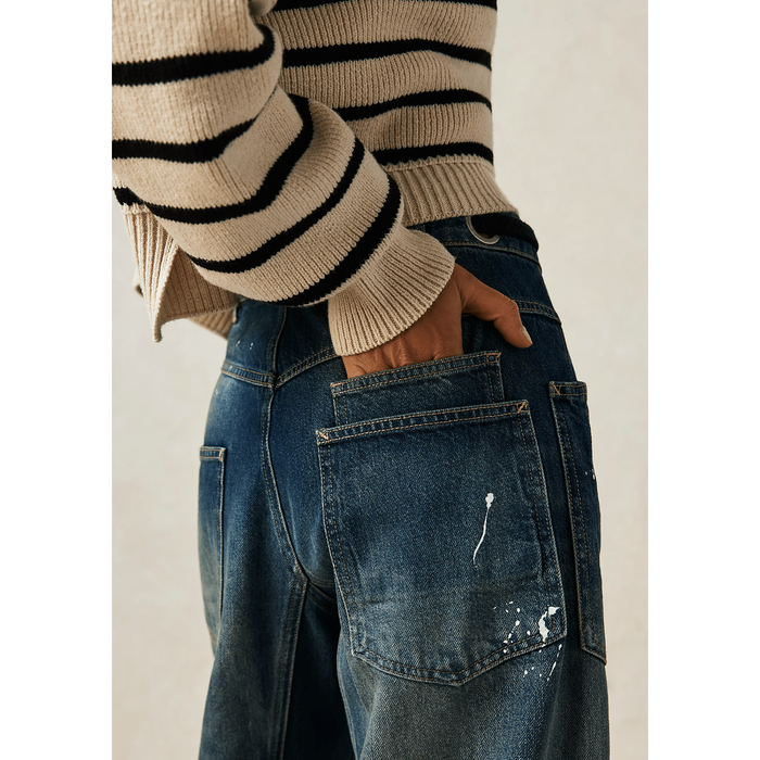 Free People Moxie Pull-On Barrel Jeans Bottoms Parts and Labour Hood River Oregon Clothing Store