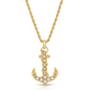 Joy Dravecky Jewelry Anchor Necklace- Pearl Accessories Parts and Labour Hood River Oregon Clothing Store