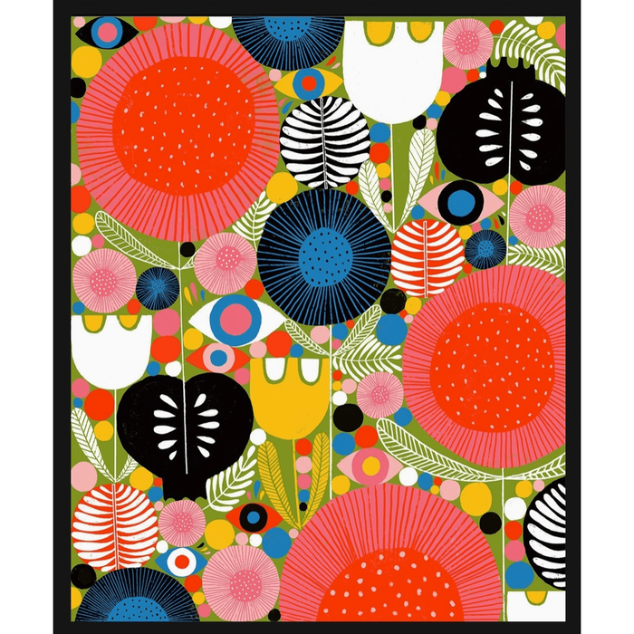 Lisa Congdon Eyes in the Garden- Lisa Congdon Art Print 11" x 14" Accessories Parts and Labour Hood River Oregon Clothing Store