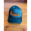 Ping Pong Surf Club Le Pickle Trucker Hats Customizable / Forest Green/ Neon Orange Hats Parts and Labour Hood River Oregon Clothing Store