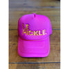 Ping Pong Surf Club Le Pickle Trucker Hats Customizable / Hot Pink/ Gold Hats Parts and Labour Hood River Oregon Clothing Store