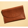 Primecut Cognac Leather Envelope Pouch Accessories Parts and Labour Hood River Oregon Clothing Store