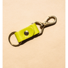 Primecut Leather Keychain Chartreuse Leather Accessories Parts and Labour Hood River Oregon Clothing Store