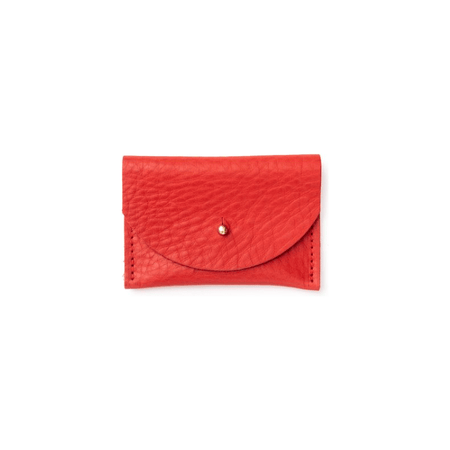 Primecut Tomato Leather Cardholder Accessories Parts and Labour Hood River Oregon Clothing Store