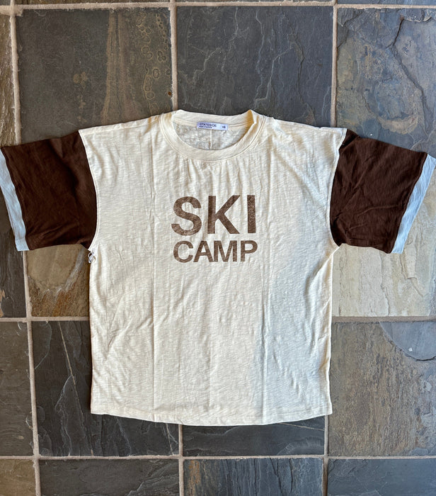 Stateside Ski Camp Colorblock Boyfriend Tee Shirts & Tops Parts and Labour Hood River Oregon Clothing Store