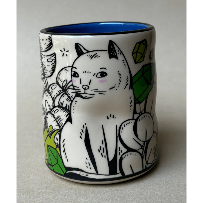 The Bowl Maker Large Lucky Cup -  Assorted Styles Cat & Houseplant Lucky Cup Apparel & Accessories Parts and Labour Hood River Oregon Clothing Store