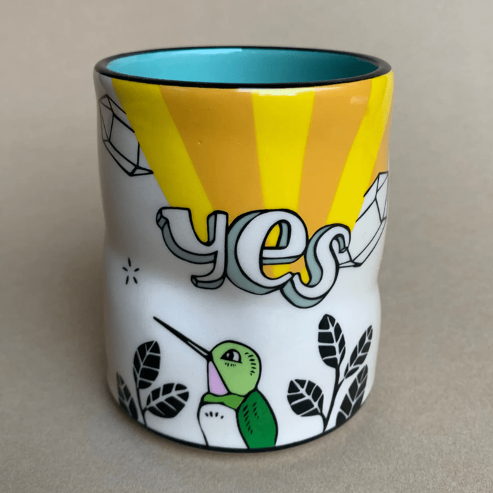 The Bowl Maker Large Lucky Cup -  Assorted Styles Yes Dragon Spark Cup Apparel & Accessories Parts and Labour Hood River Oregon Clothing Store