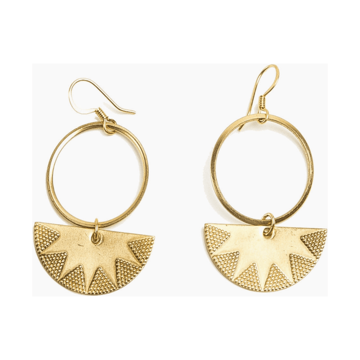 Tilly Doro Tribal Crescent Earrings Jewelry Parts and Labour Hood River Oregon Clothing Store