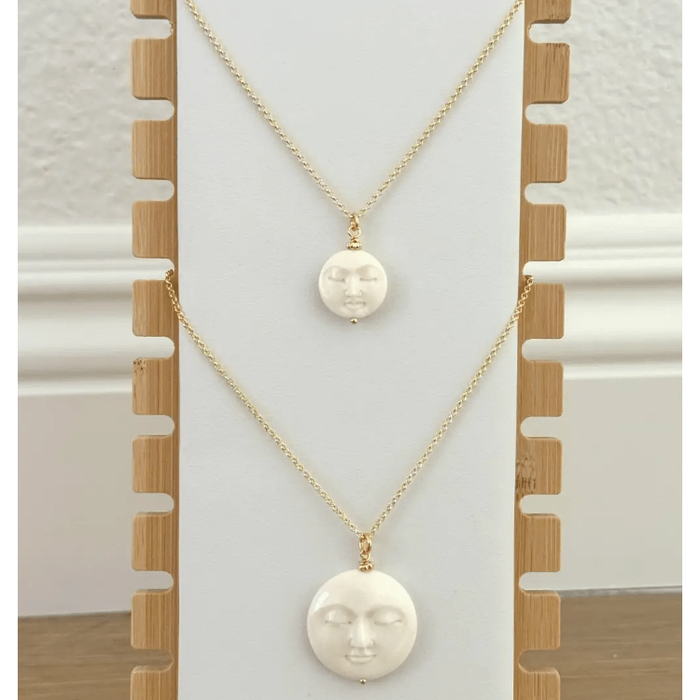 Tramps + Thieves Moon Necklace- Small Jewelry Parts and Labour Hood River Oregon Clothing Store