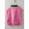 Urban Daizy Outsiders Puffer Vest PINK GREEN / One Size Coats & Jackets Parts and Labour Hood River Oregon Clothing Store