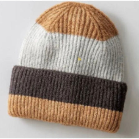 Urban Daizy Striped Rib Beanie Hats Parts and Labour Hood River Oregon Clothing Store